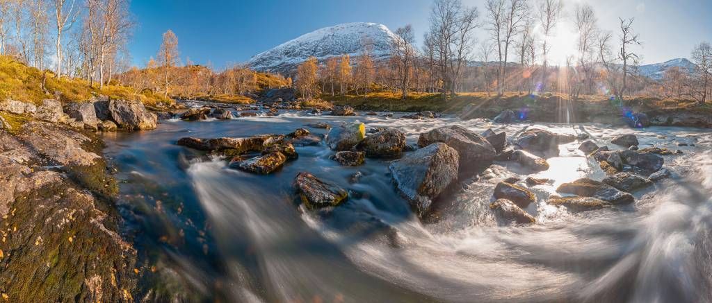 Fiume di montagna