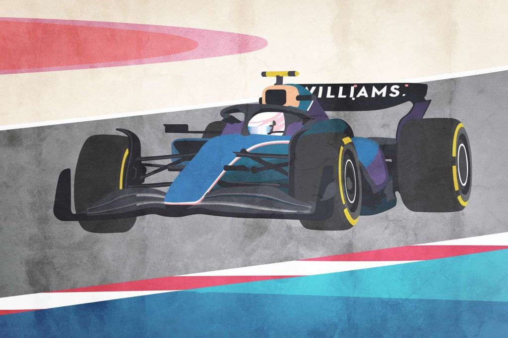 Auto da corsa Williams