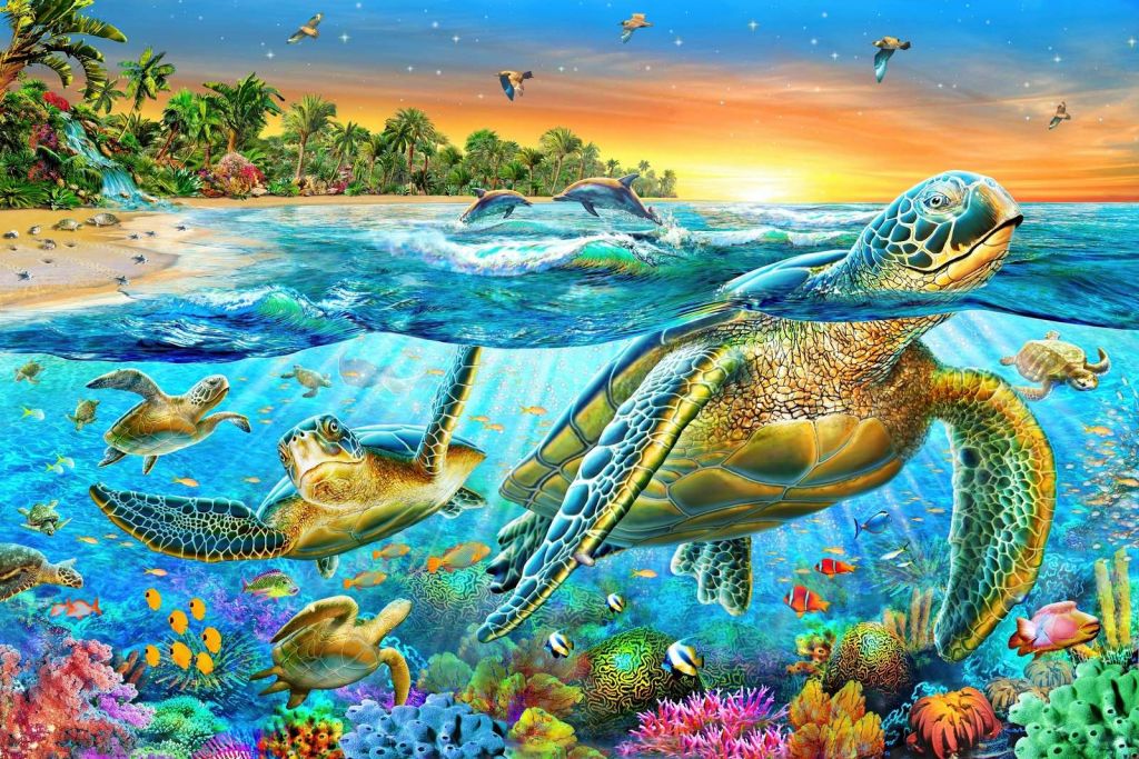 Underwater Turtles