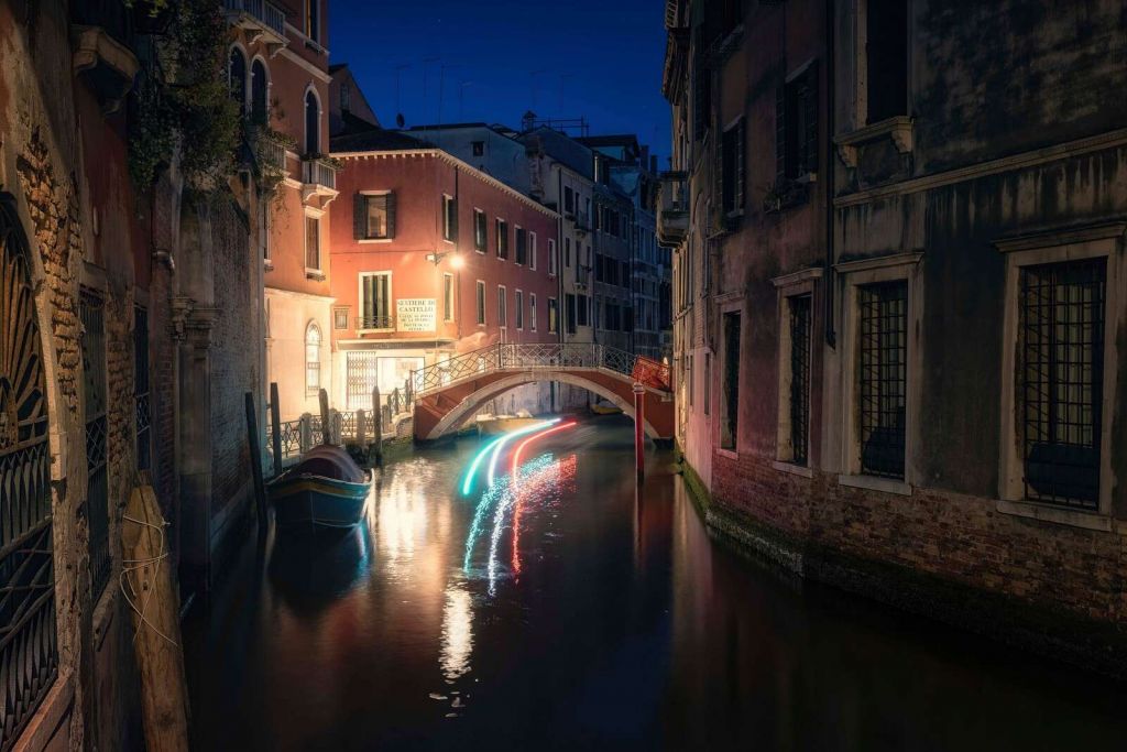 Nottturna Canale a Venezia