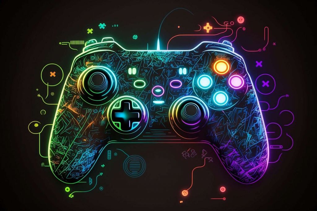 Controller Neon Cyber