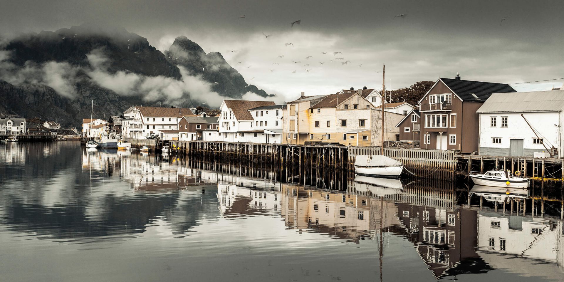 Villaggio di pescatori sulle isole Lofoten