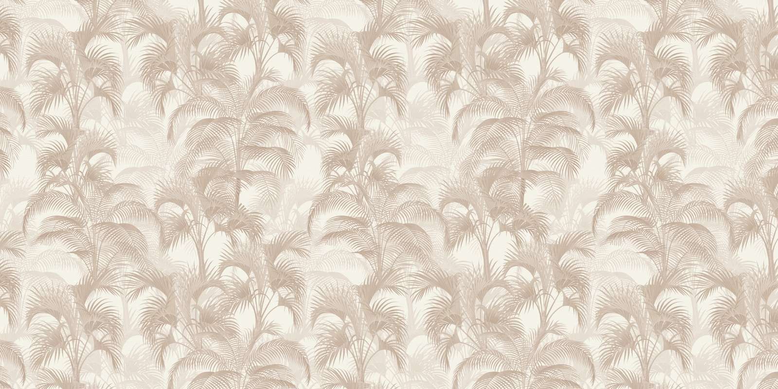 Palme tropicali vintage - beige